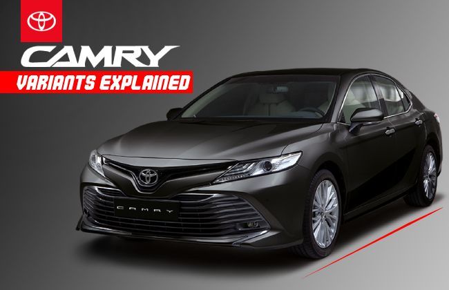 Toyota Camry: Variants explained