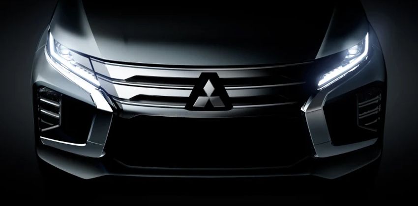 Upcoming Pajero Sport teaser