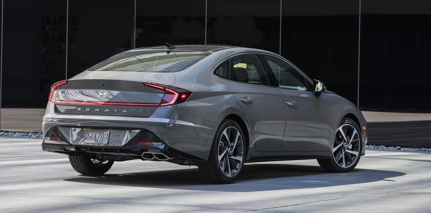 2019 Sonata rear