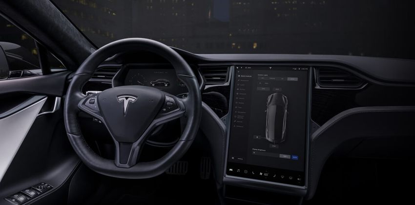 Tesla Model S Cabin