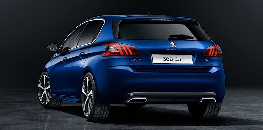 Peugeot 308 GT Rear
