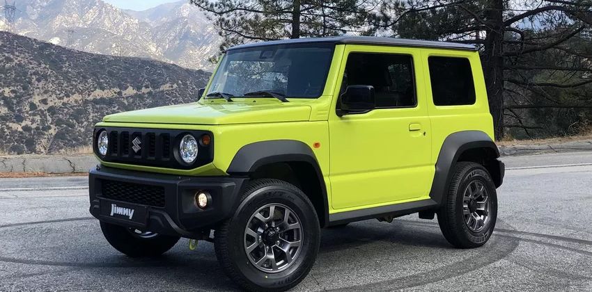 Suzuki Jimny Front Angular
