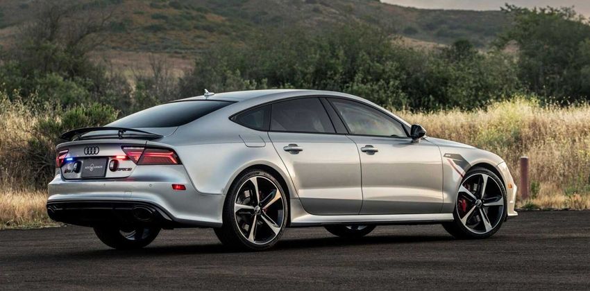Armored Audi RS7 Rear