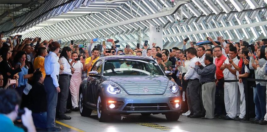 Last VW Beetle rolled out