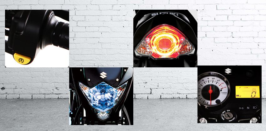 Suzuki Raider 150 Features