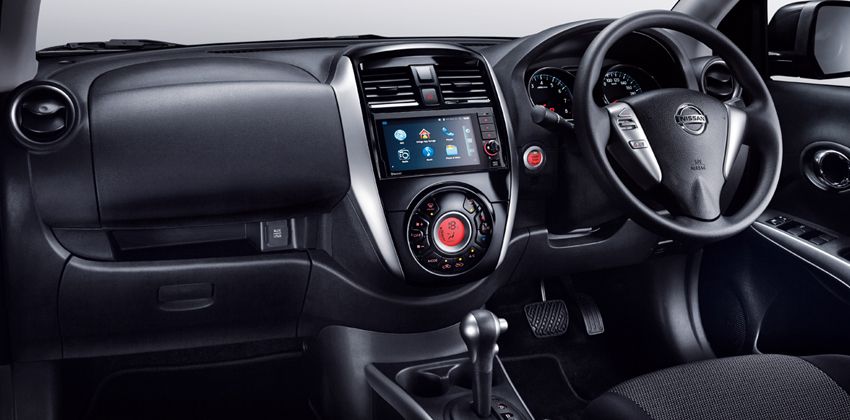 Nissan Almera cabin