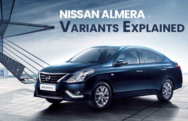 Nissan Almera - Variants explained