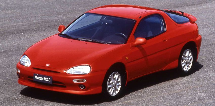 Mazda MX-3 Front Angular