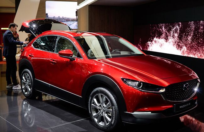 Mazda patented MX-30 at EUIPO 