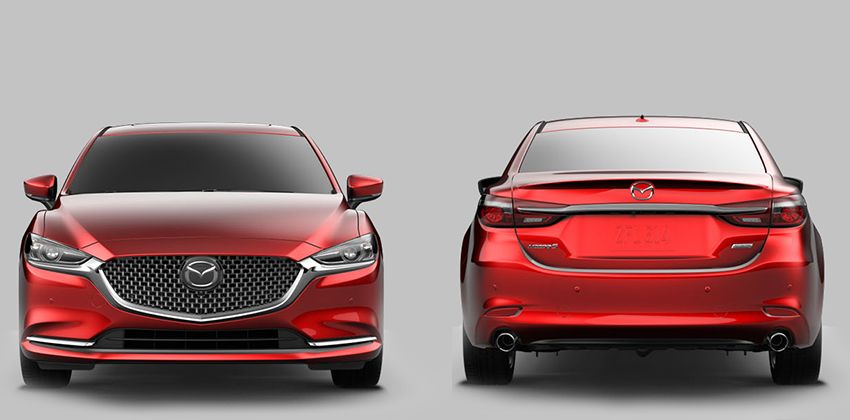 2019 Mazda 6 Sedan Front & Rear