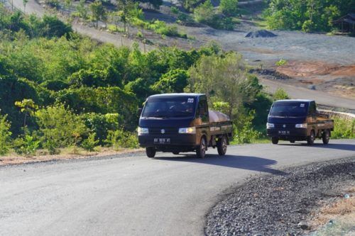 First Drive New Suzuki Carry Pick Up: Besarnya Torsi Carry di Tanah Borneo