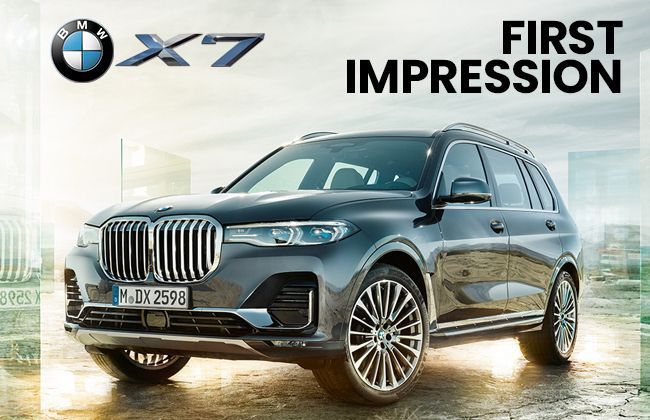 BMW X7: First impression