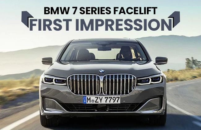 BMW 7 Series facelift: First impression