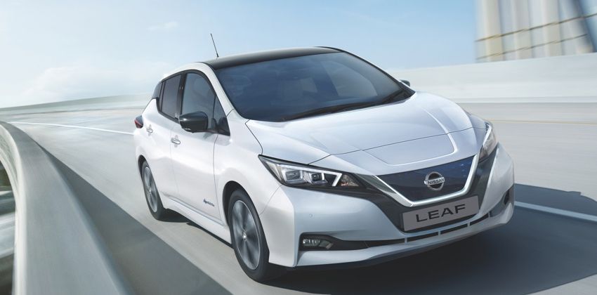 Nissan Leaf EV Side