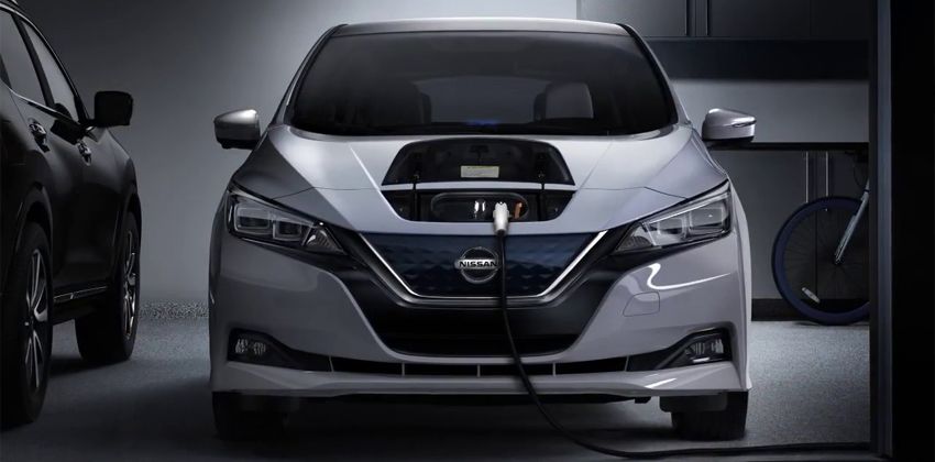 Nissan Leaf EV Front