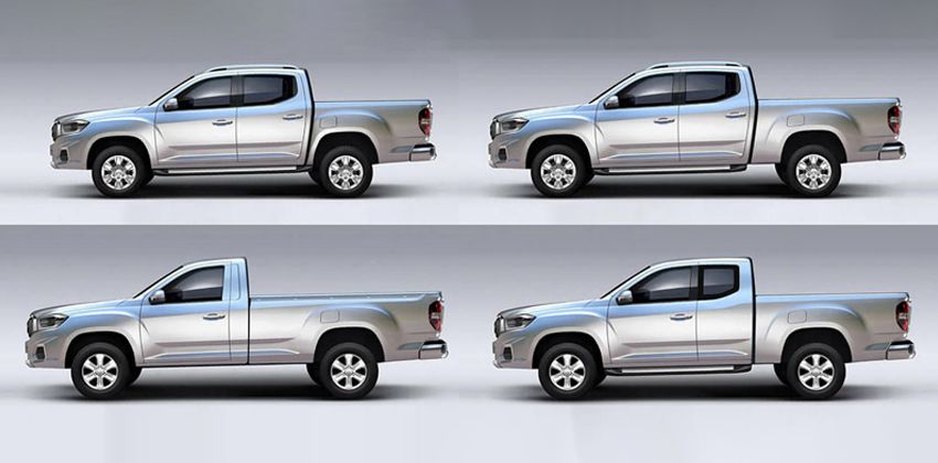 MG Extender body forms