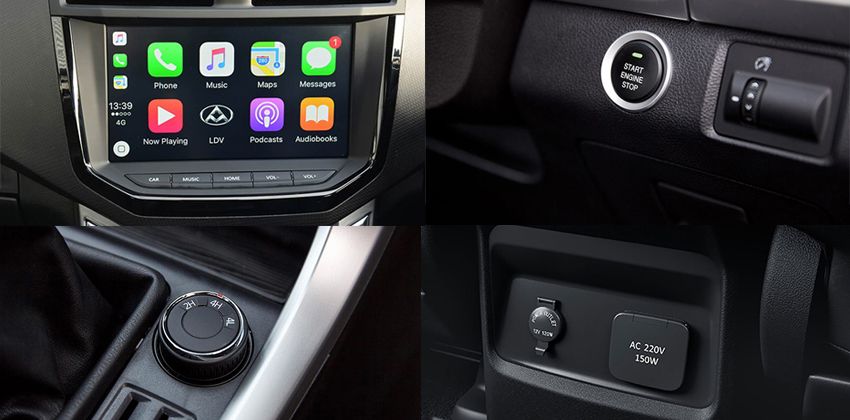 MG Extender features