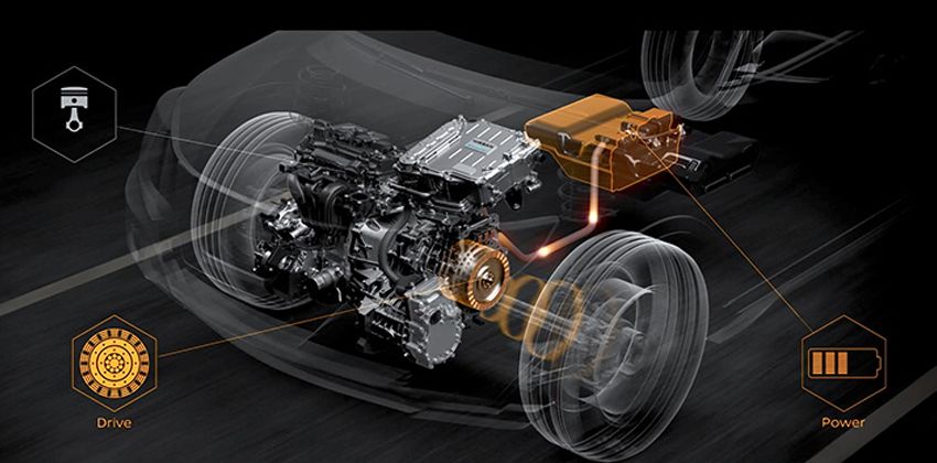 Nissan Navara e-Power engine 