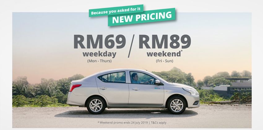 GoCar offer on Nissan Almera