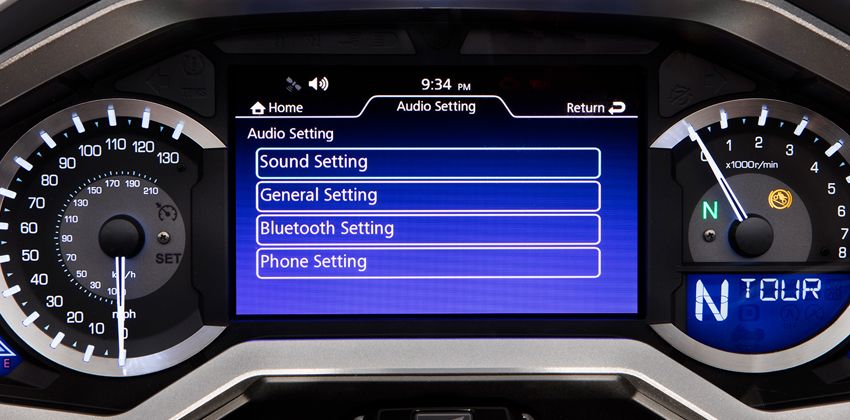 Honda Gold Wing new screen