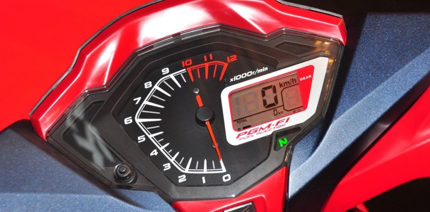Honda RS 150R instrument cluster