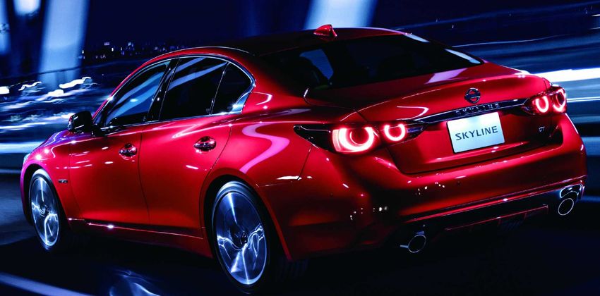 2019 Nissan Skyline Rear