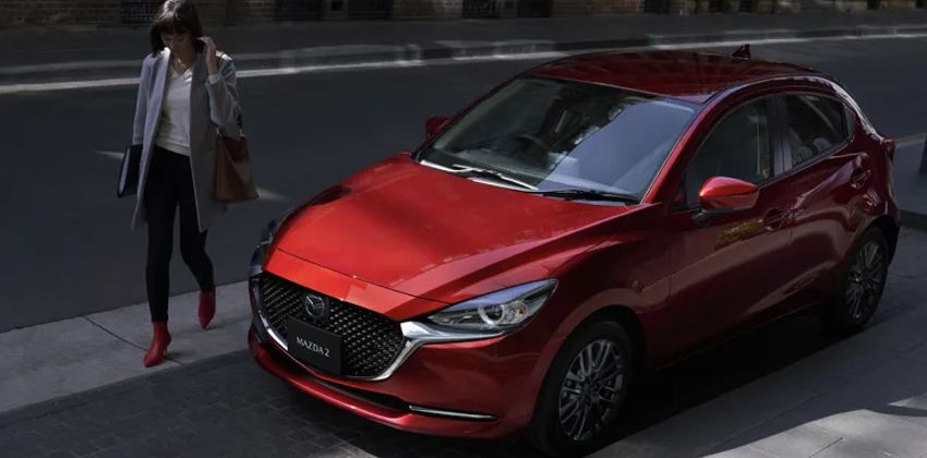 Mazda 2 facelift exterior