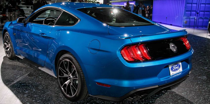 2020 Mustang Rear