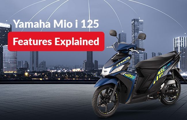 Yamaha Mio i 125: Features explained
