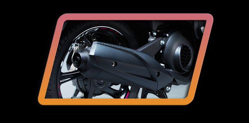 Yamaha Mio i 125 engine