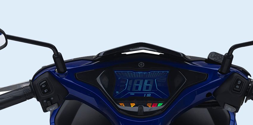 Yamaha NVX LCD dash