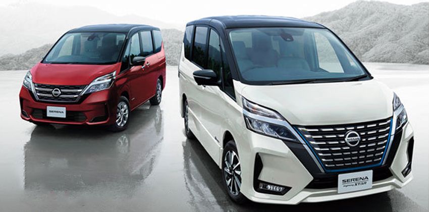 Nissan Serena facelift exterior