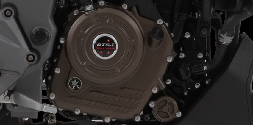 Kawasaki Dominar 400 engine 