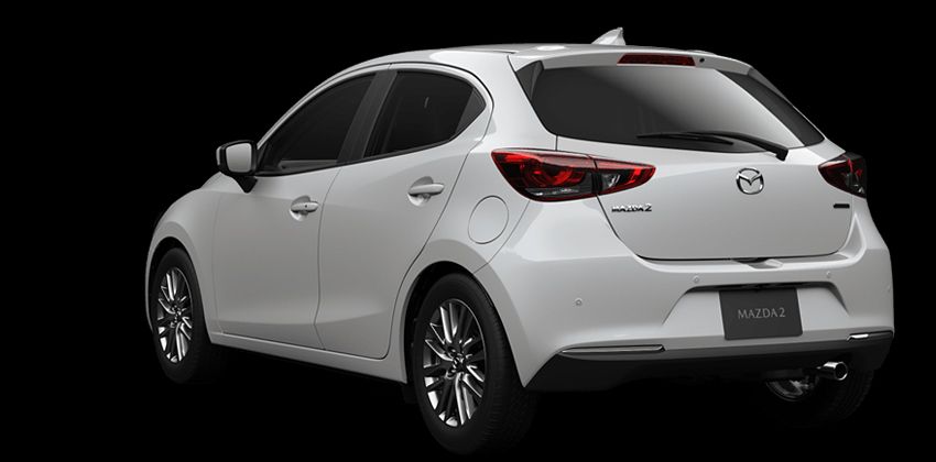2020 Mazda 2 Hatch Rear