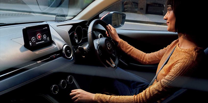 2020 Mazda 2 Hatch Cabin