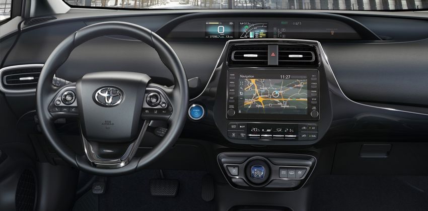 Toyota Prius plug-in hybrid dash