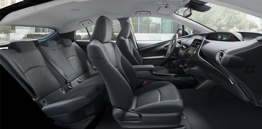 Toyota Prius plug-in hybrid cabin