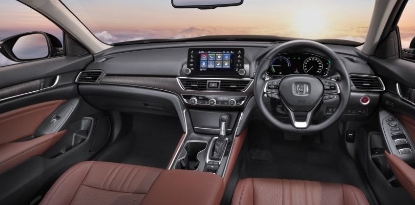 new Honda Accord cabin