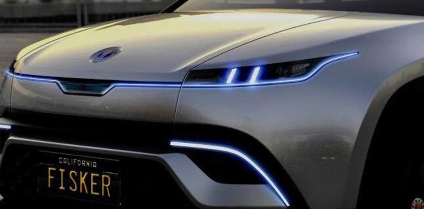 Fisker Electric SUV Front  Teaser 