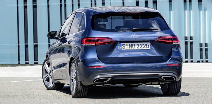 2020 Mercedes-Benz B-Class Rear