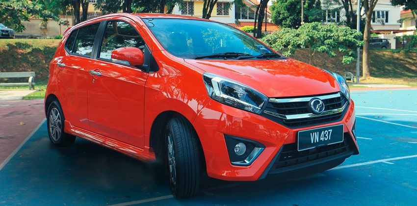 Perodua Axia exterior