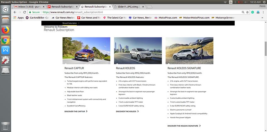 Renault Subscription service