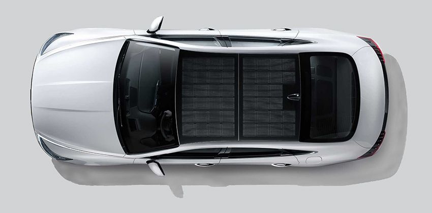 2020 Sonata Hybrid SOLAR PANEL