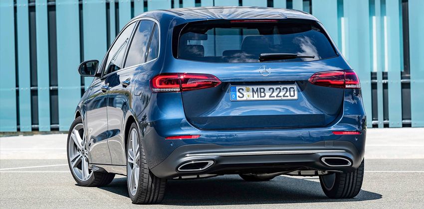 2020 Mercedes-Benz B-Class rear