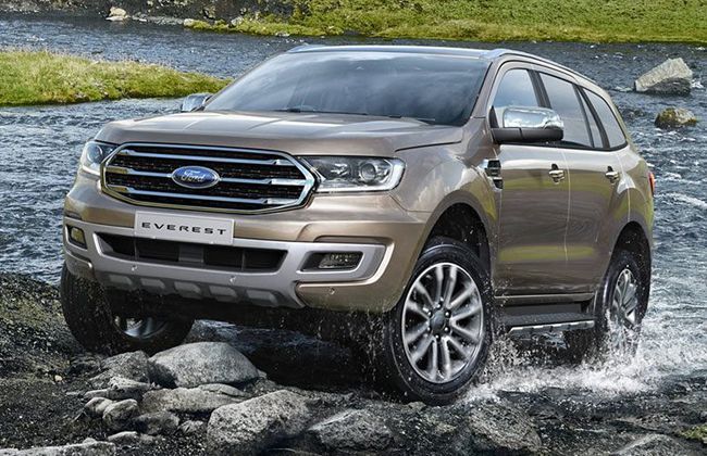 2019 Ford Everest will be in the Philippines in August 2019