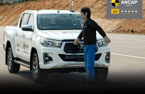 Toyota Hilux receives a renewed 2019 five-star ANCAP safety rating