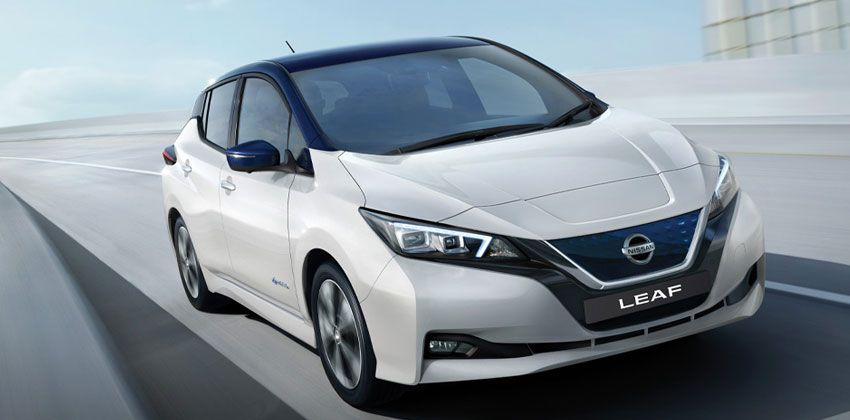 2019 Nissan Leaf front