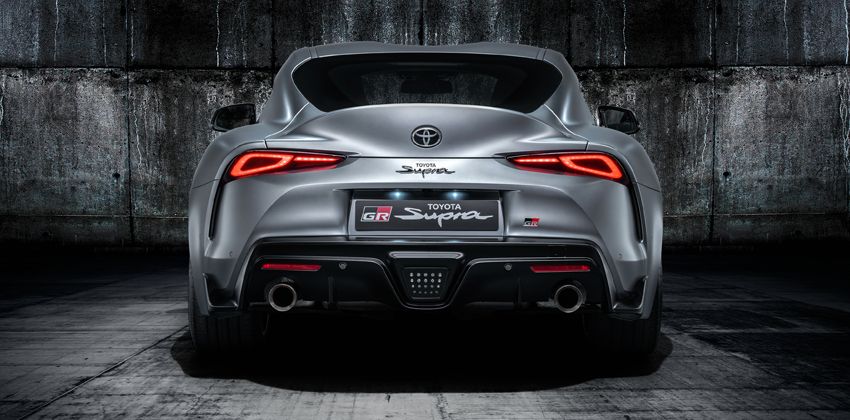 A90 Toyota GR Supra rear