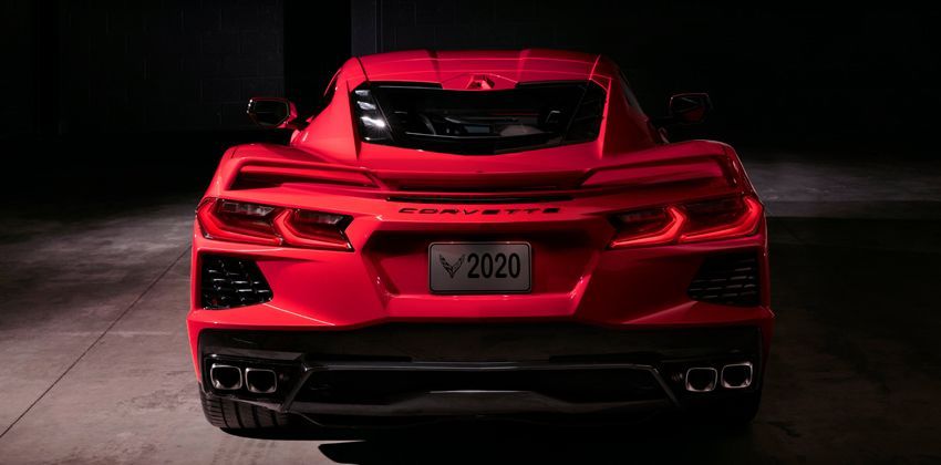 2020 Chevy Corvette Rear