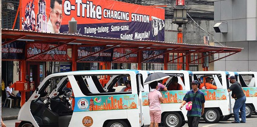 E-Trike Charging Station